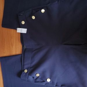 High waist wide leg Loft pants